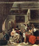 Jan Steen The Way we hear it is the way we sing it oil on canvas